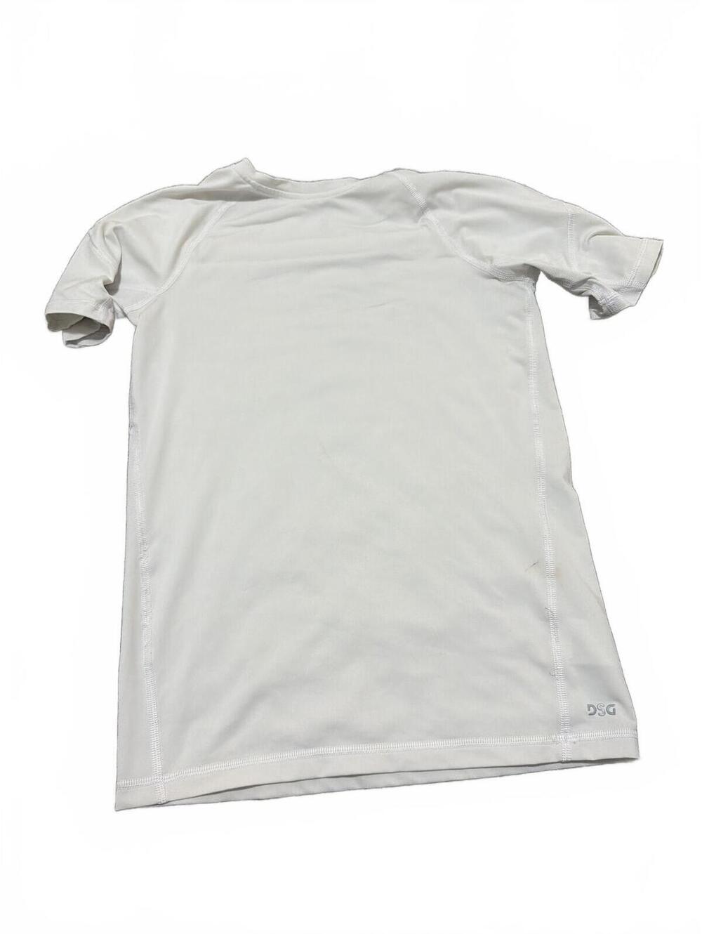 DSG Boys White Athletic T Shirt XL